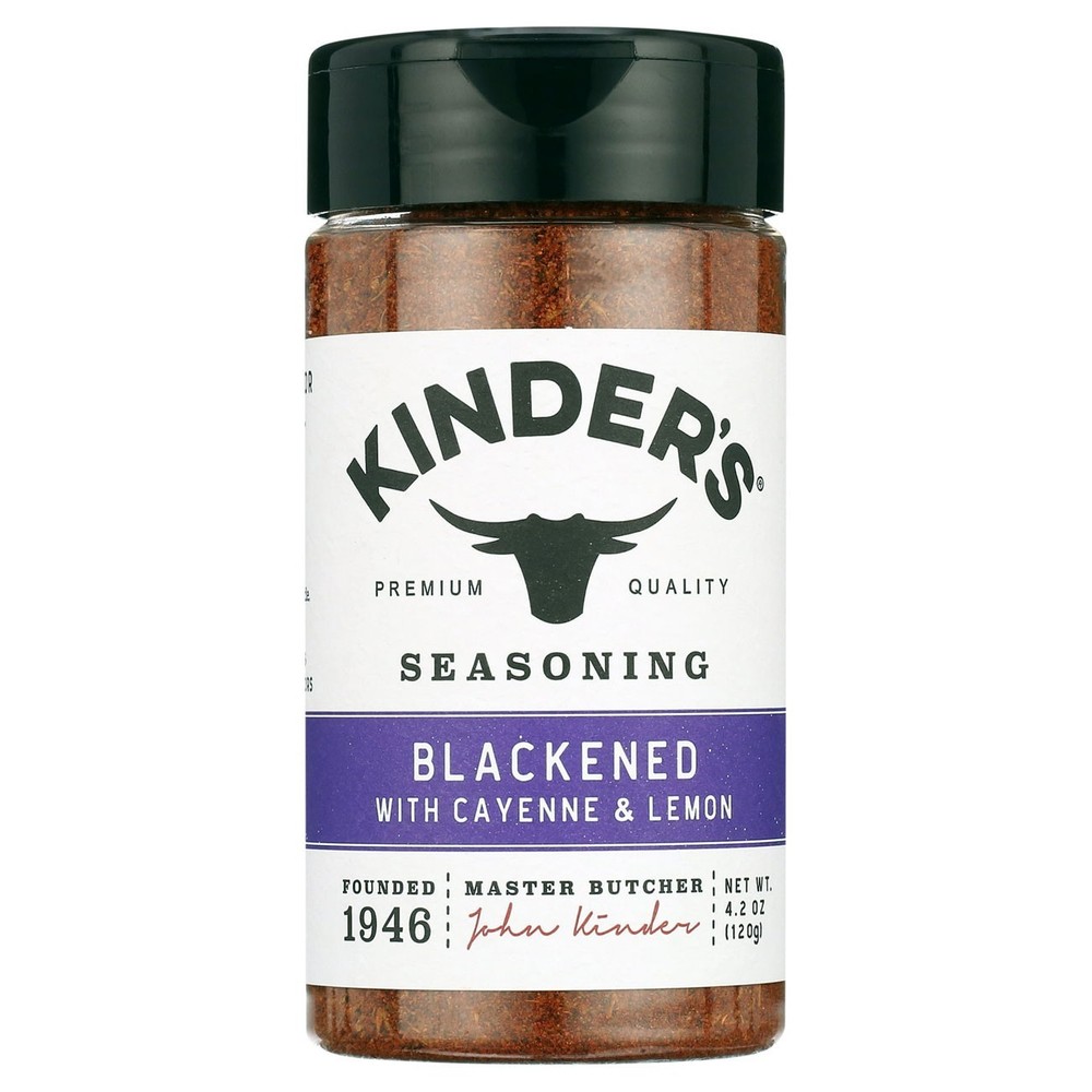 Kinder's Blackened With Cayenne & Lemon Rub - 4.2 oz