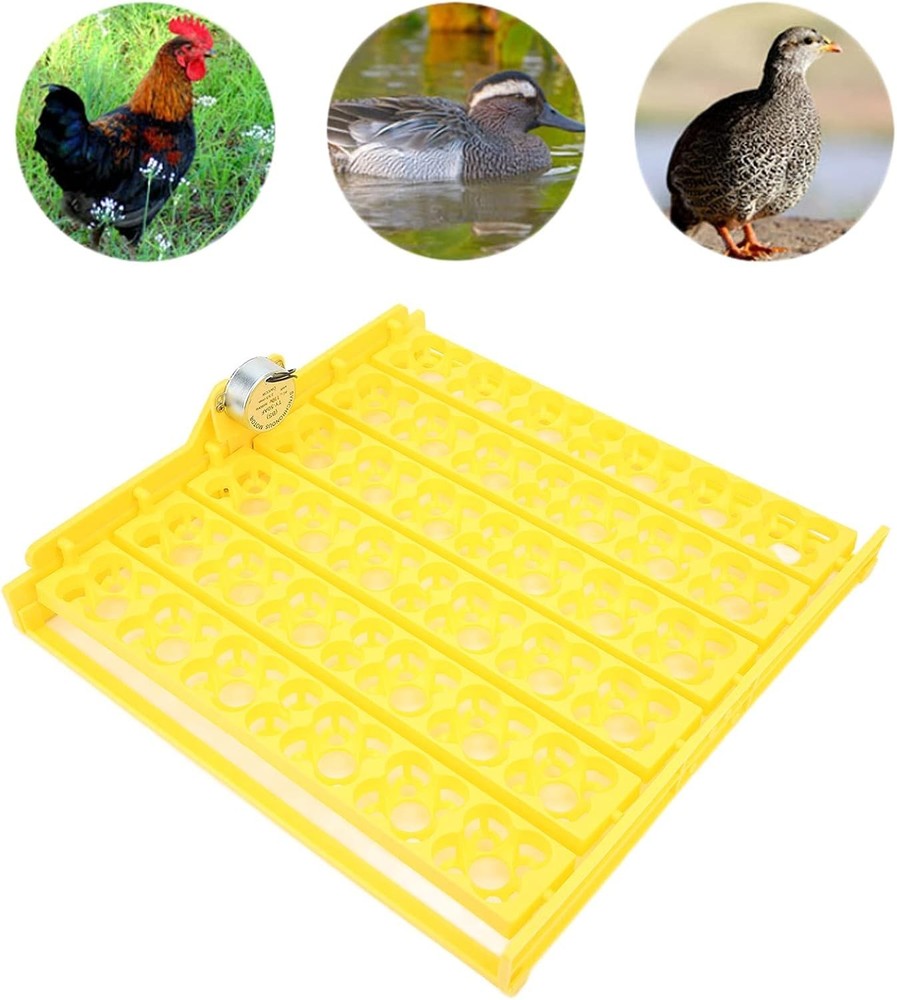 Automatic Egg Turning Tray, Mini Incubator Hatcher Automatic Egg Turning Tray...
