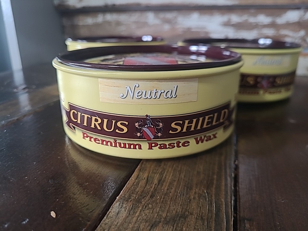 3 Howard Citrus Shield Premium Paste Wax 11oz Natural Discontinued