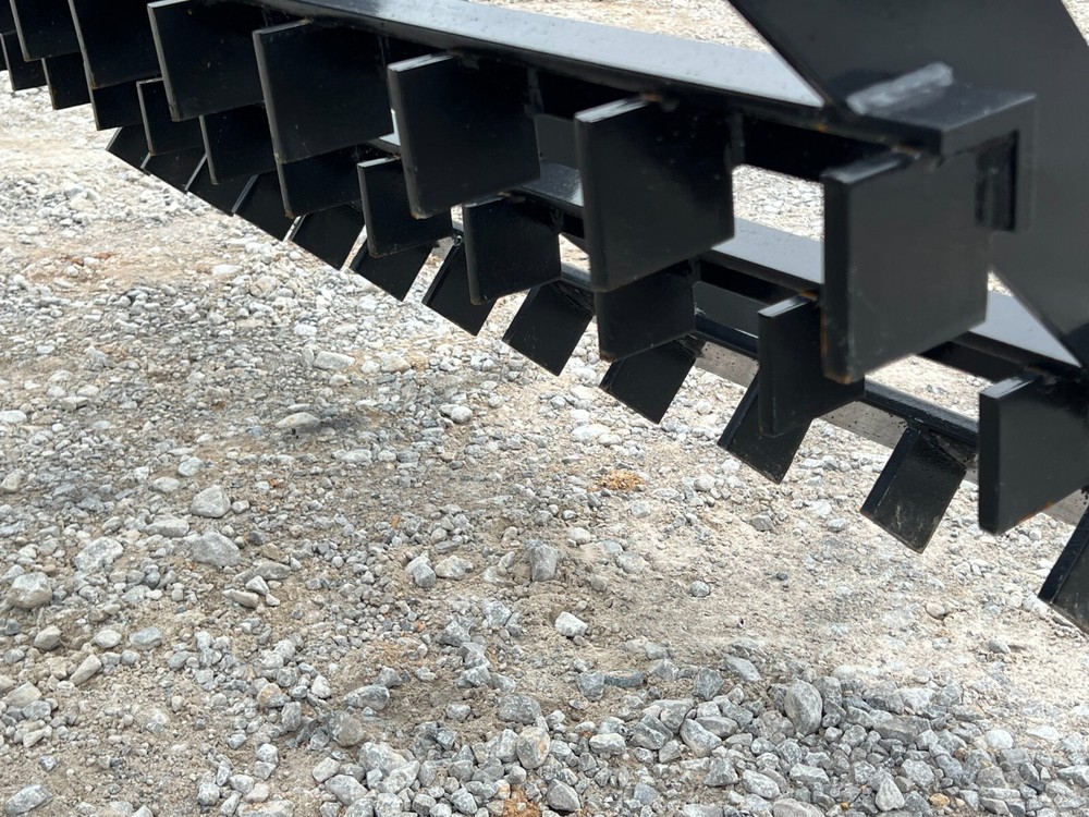 72″ Land Plane Grading Leveler with Scarifier Teeth Fits Skid Steer Loader