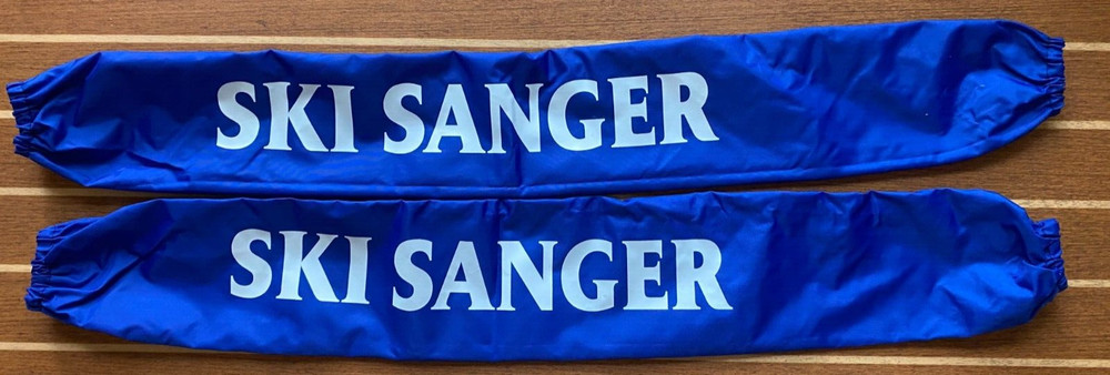 36"x2"  Ski Sanger Boat Trailor Guide Pole Skins BLUE  (Foam NOT included)