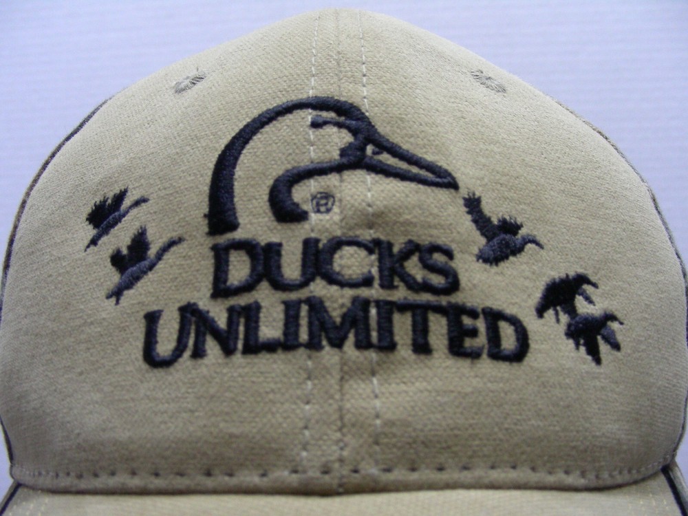 DUCKS UNLIMITED - One Size Adjustable STRAPBACK Baseball Cap Hat!