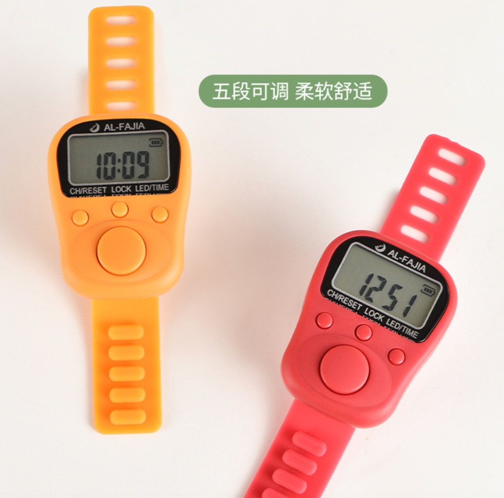 Upgraded Seven-Channel Counter LED Time Display Luminous Function tally counter