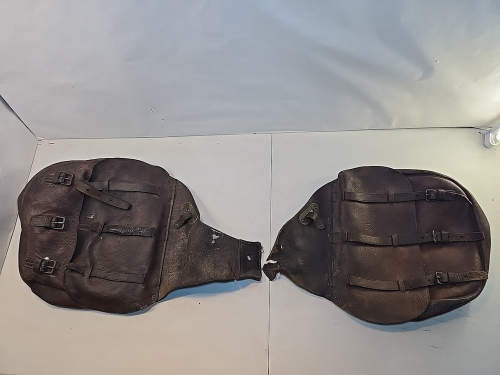 WWI Saddle Bags - Marked US