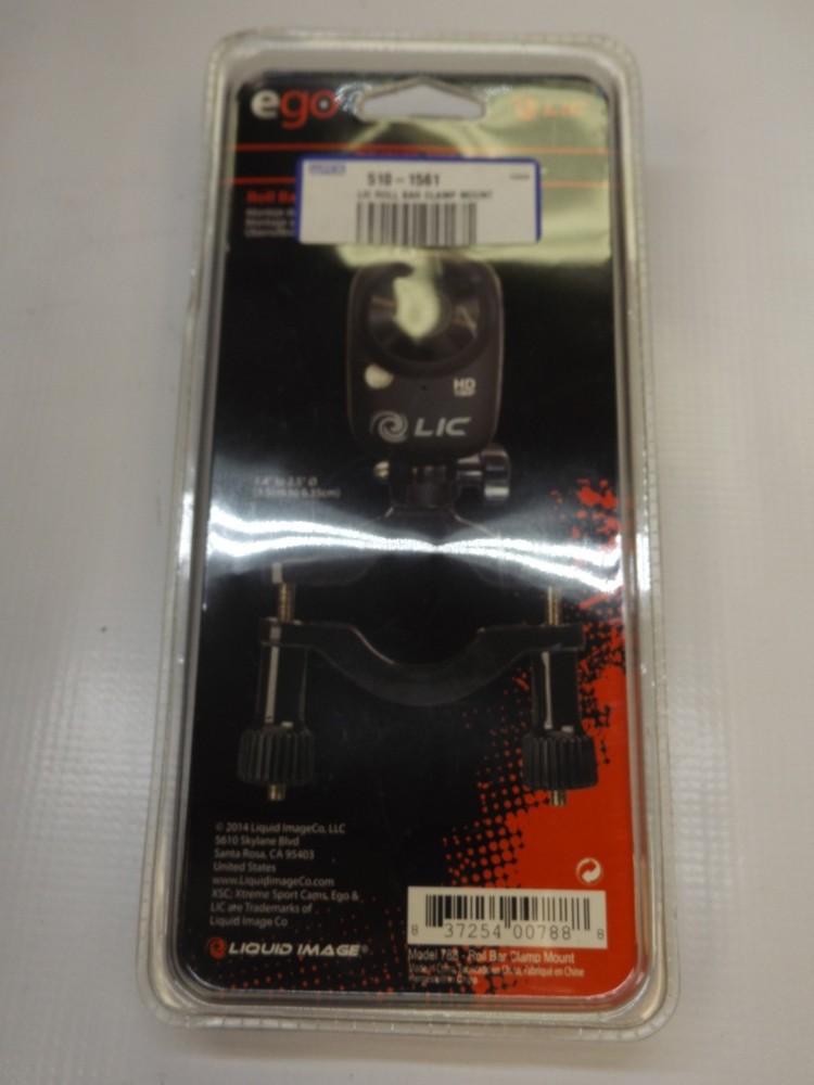 LIQUID IMAGE EGO ROLL BAR MOUNT CLAMP MODEL 788