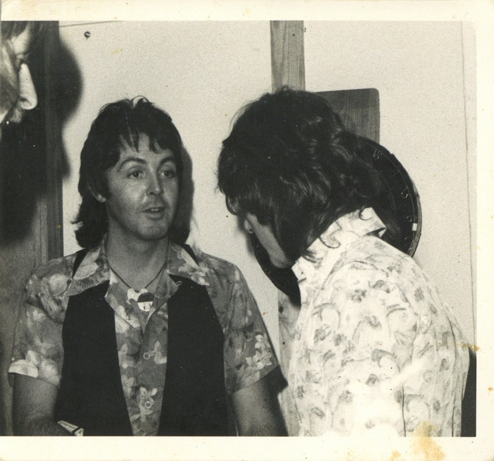 Paul McCartney snapshot 1976