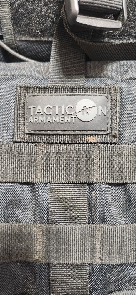 Tacticon Armament tactical backpack black EUC