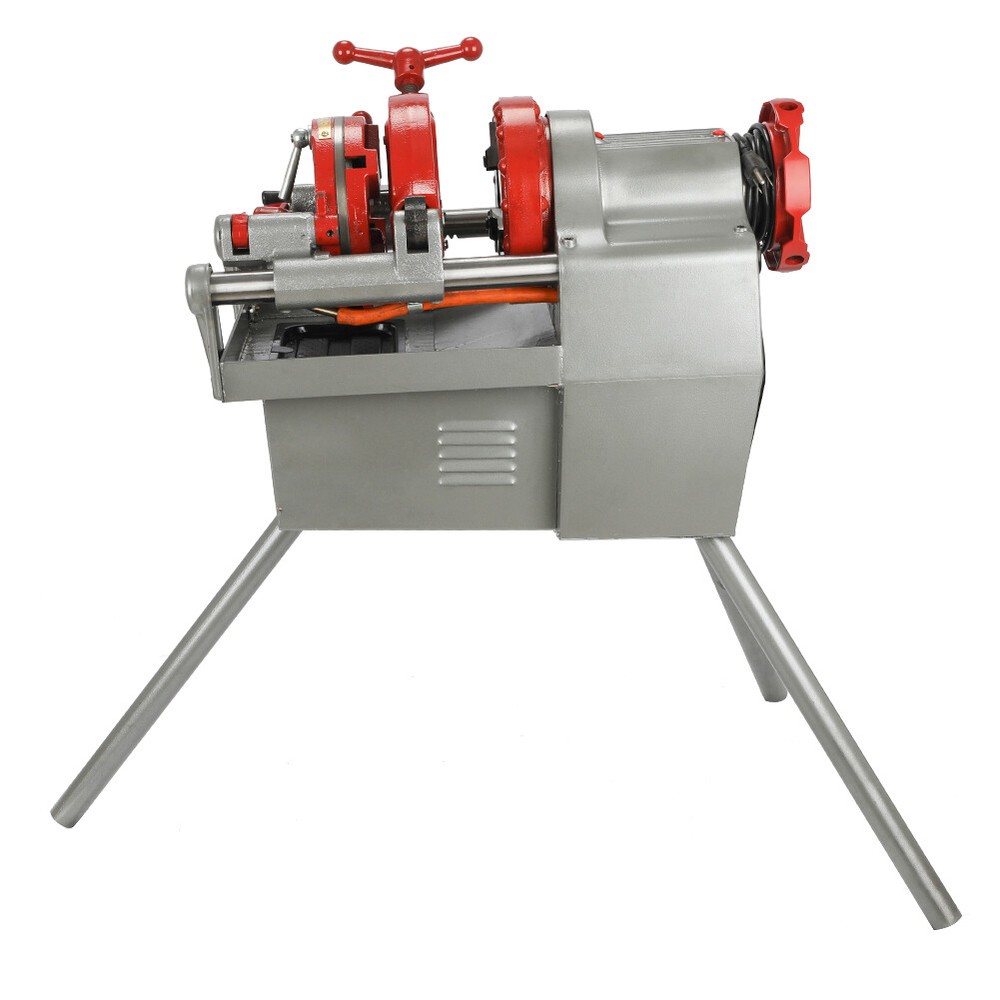 Electric Pipe Threader Pipe Threading Machine 110V 750W 1/2"-2" Threading Cutter