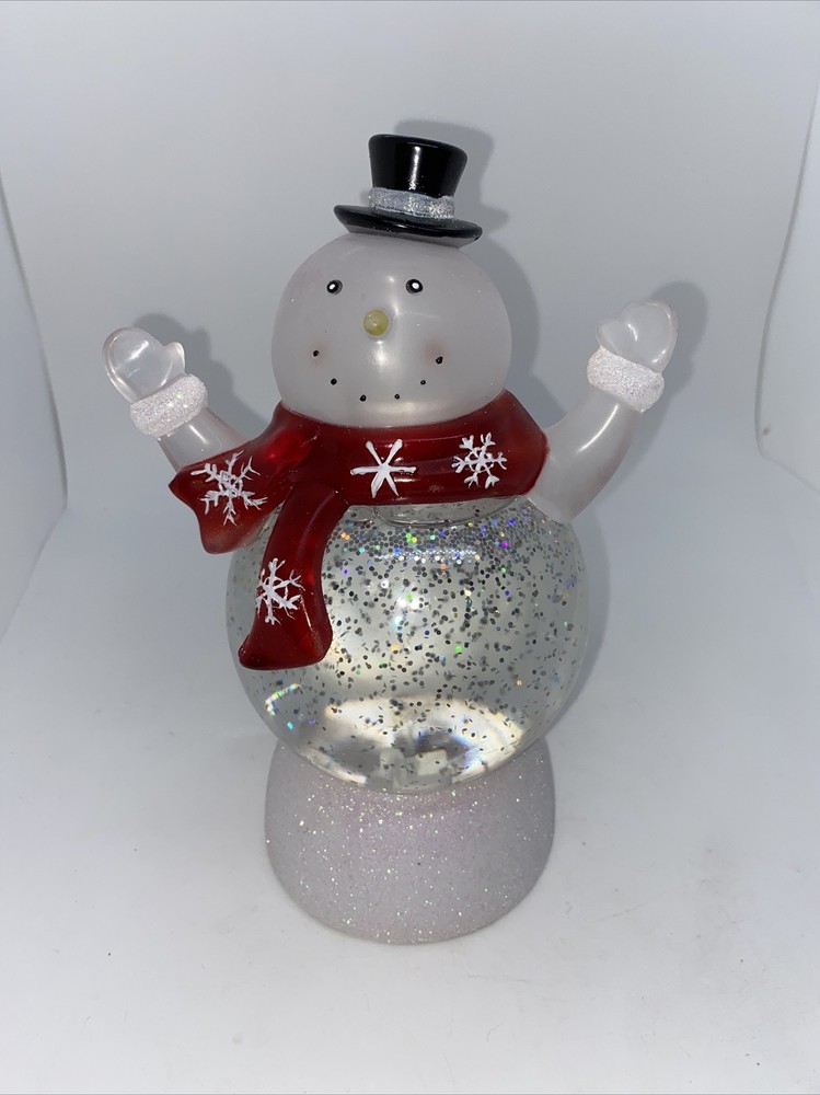 Cracker Barrel~~Lighted Snowman Night Light Just Chillin’ 2011
