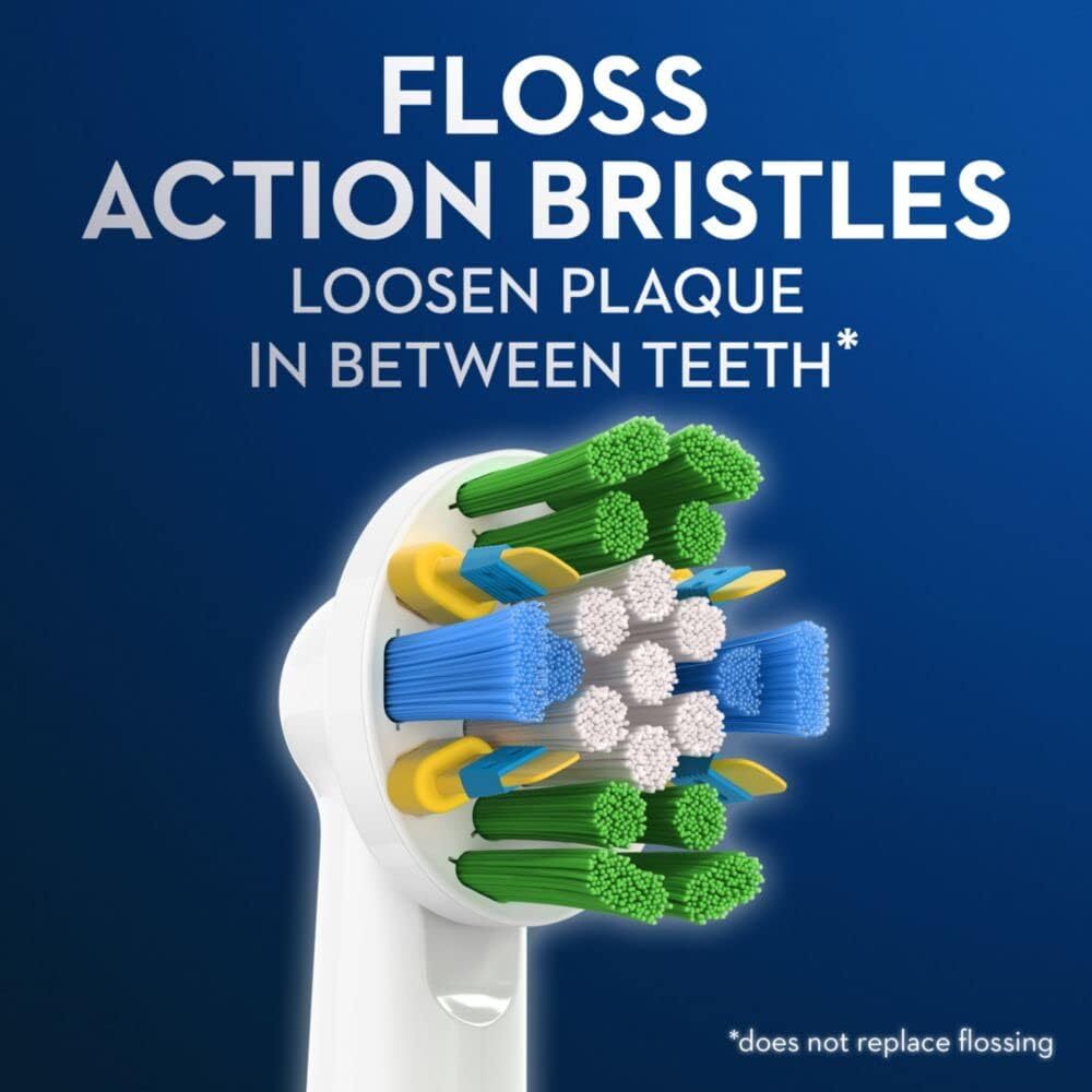 Oral-B Floss Action Replacement Brush Heads 4 count
