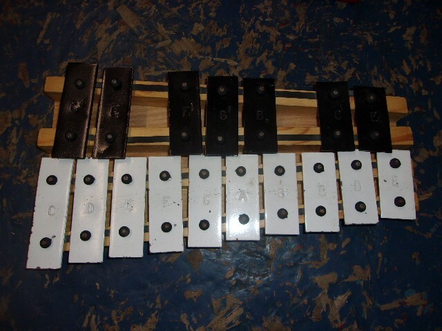 One Double 17 Note Used Xylophone