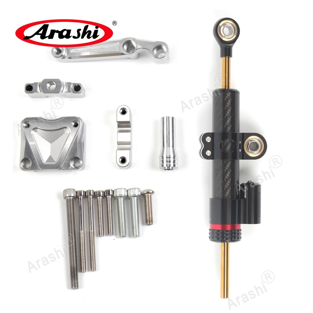 For Kawasaki Ninja300 2013 2014 2015 2016 Steering Damper Stabilizer+Bracket Set