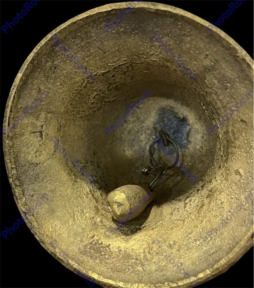 Antique Brass Bell 7.5”