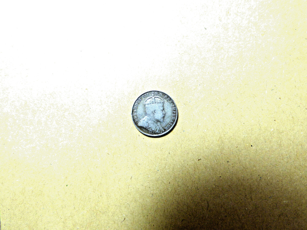 Canada 10 cents 1906 silver coin