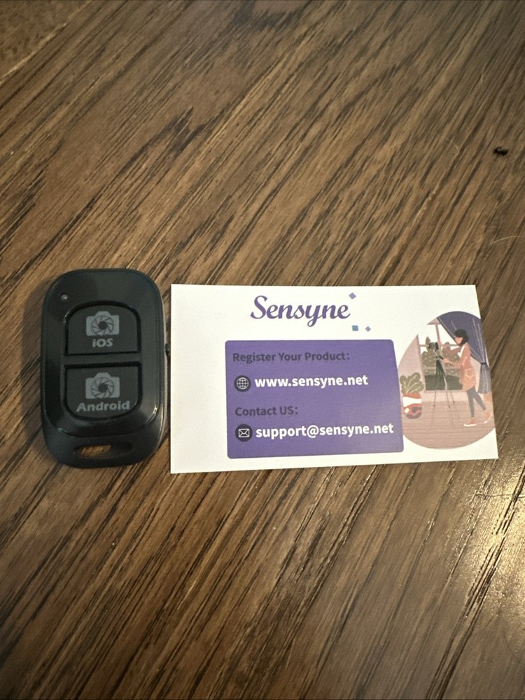 Universal Wireless Bluetooth Remote Control Camera Shutter For iOS or Android