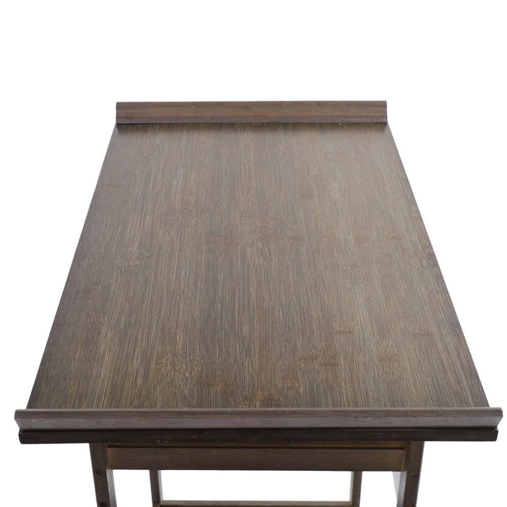 2 Tier Altar Table with Drawers, Altar Table with Storage, Meditation Table