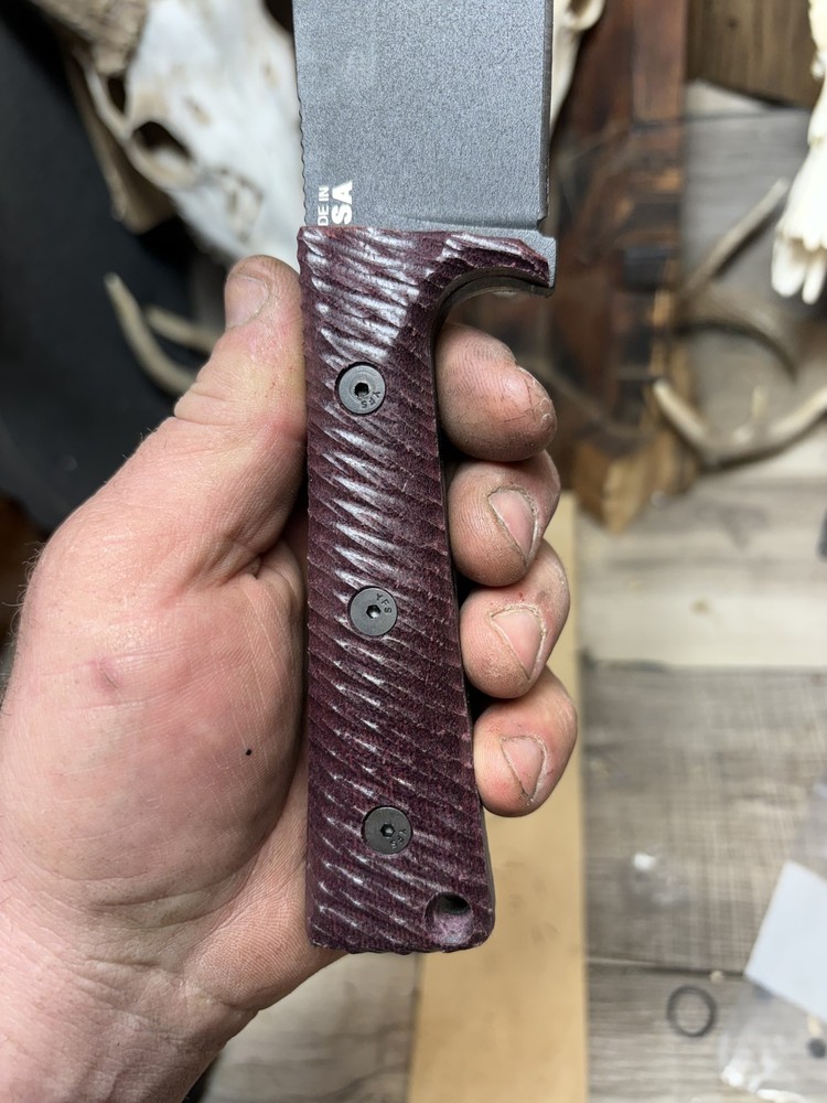 Tops Knives War Bowie V2 Handles