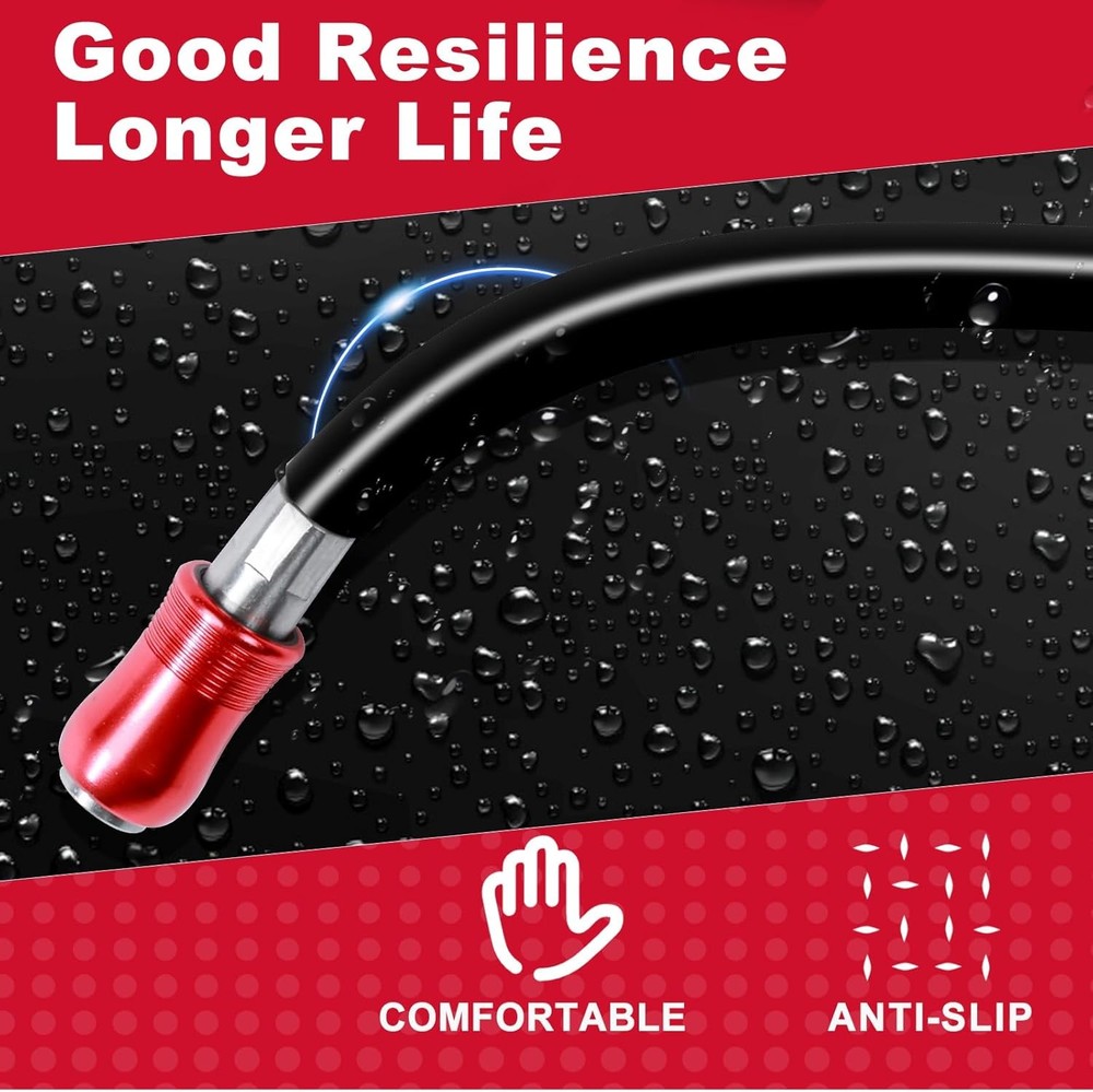 12Inches Flexible drill bit Extension Screwdriver Bit Holders, 1PACK Flex...