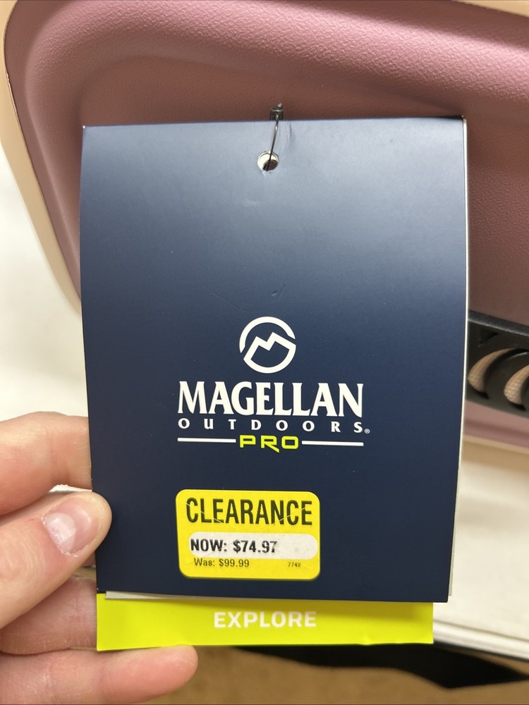 Magellan Outdoors Pro Explorer Leakproof 24-Can Fish Camo Backpack Cooler