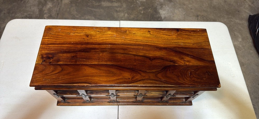 Vintage Walnut Trunk
