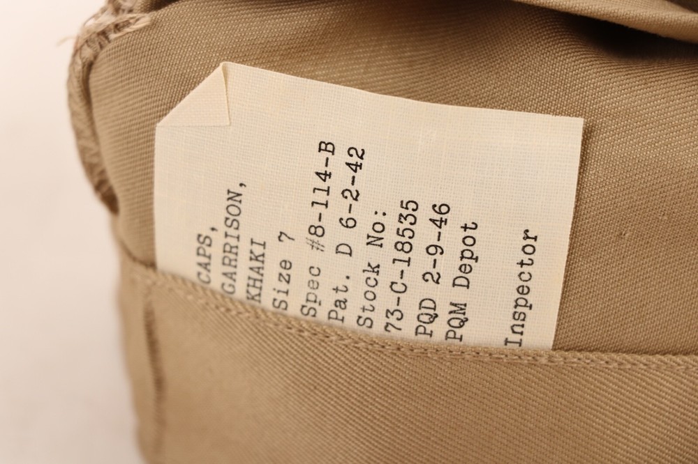 WWII Era Overseas Cap Size 7 (p397)