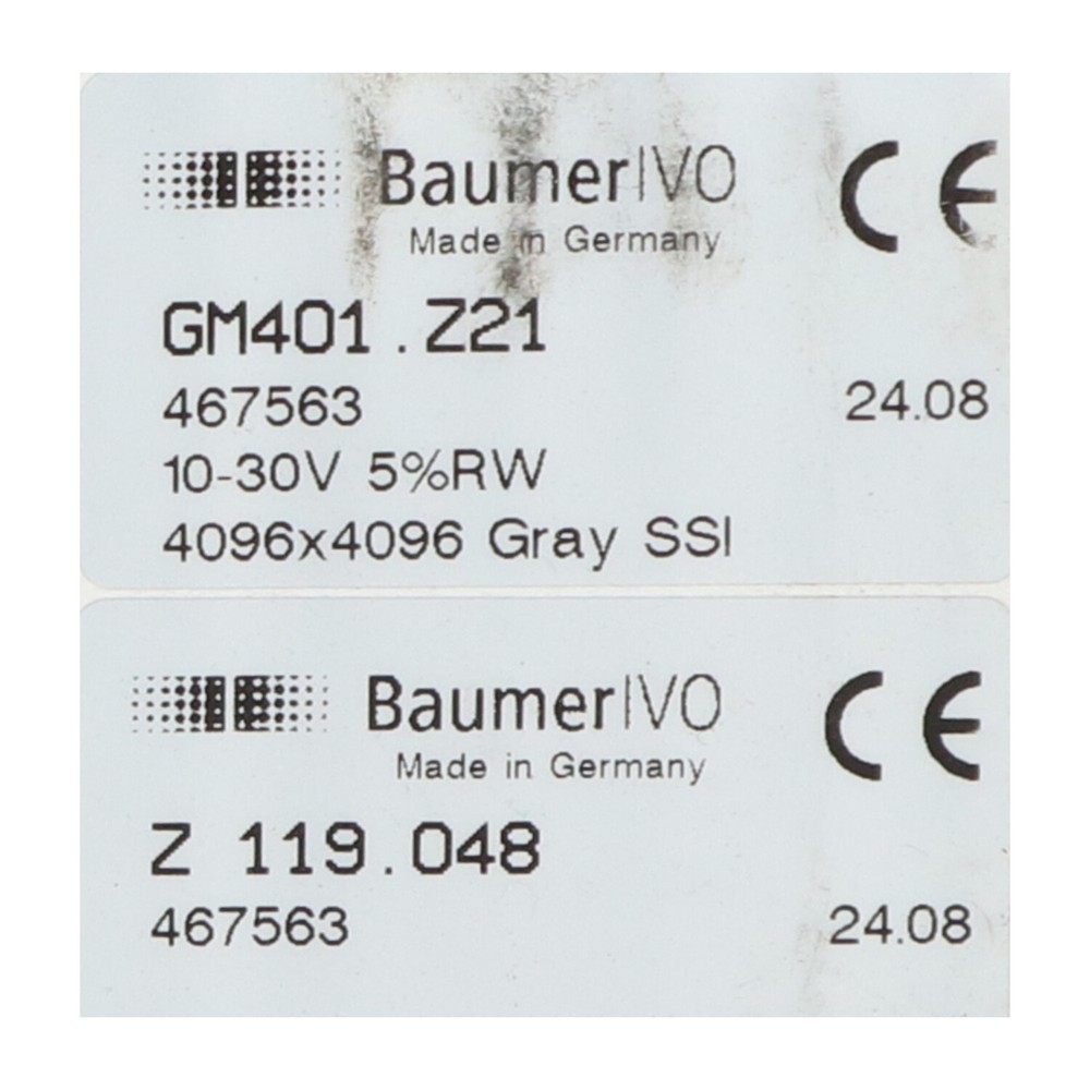 Baumer GM401.Z21 Absolute Encoder New NFP