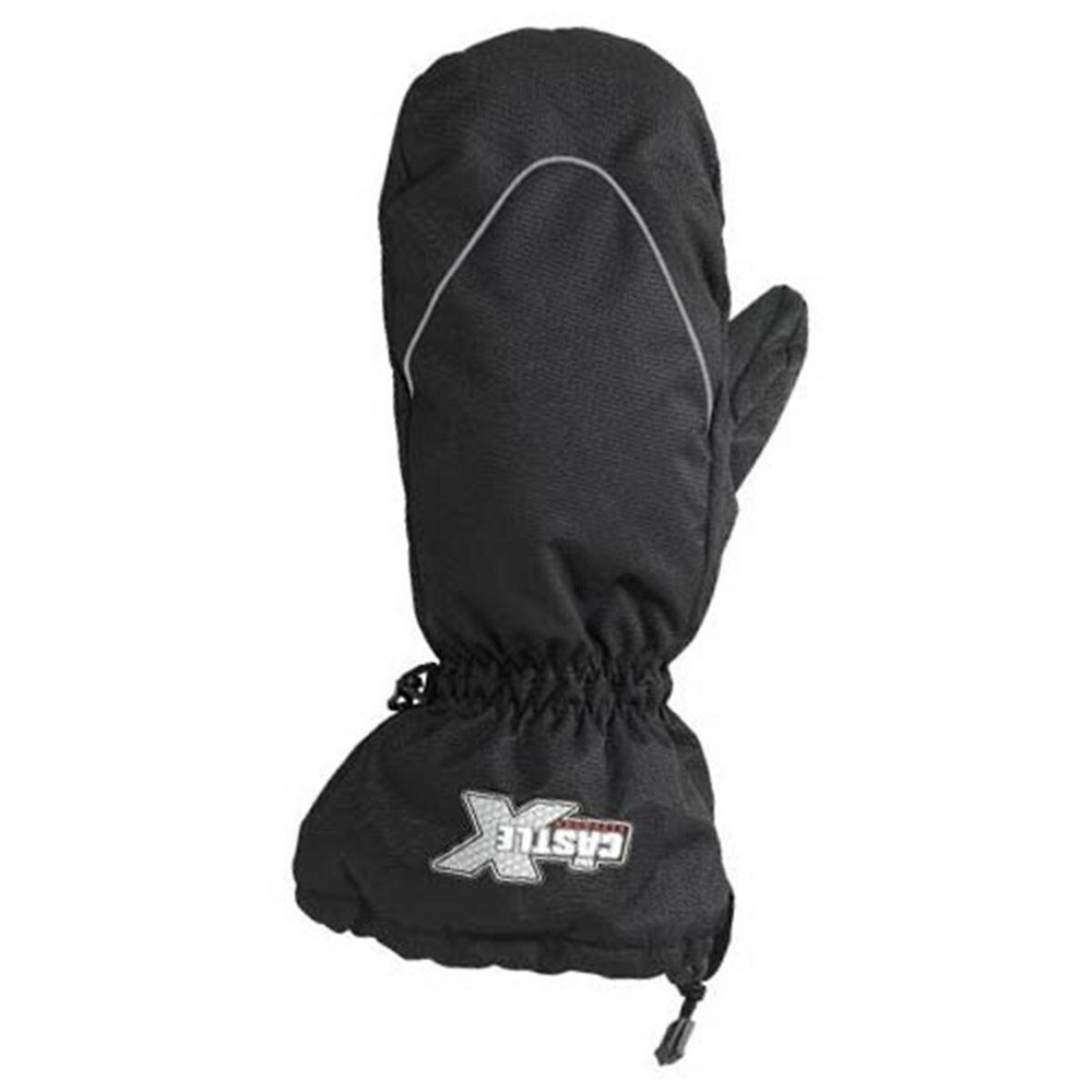 Castle X Black Platform Mitts - 73-6354  ( Size Medium )