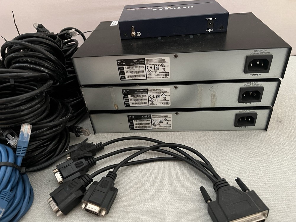 Netgear / Cisco lot *read description*