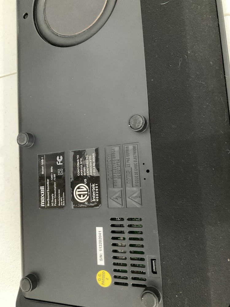 Maxwell SSB-1 Sound Bar