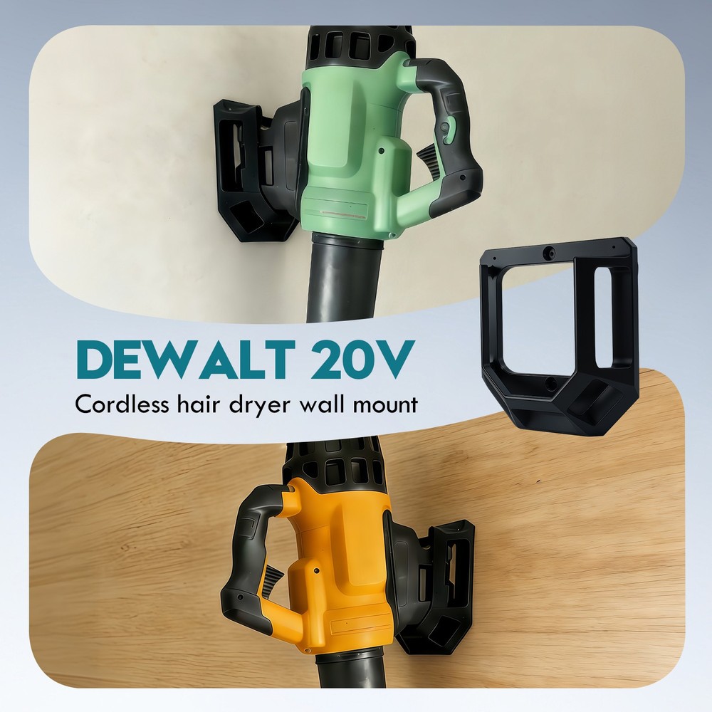Wall Mount Holder for 20V Cordless Leaf Blowers, Custom bracket