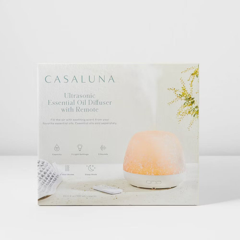 300ml Essential Oil Diffuser White - Casaluna