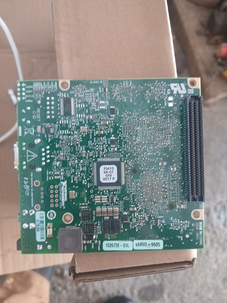 National Instruments (NI) sbRIO-9606 single-board controller.