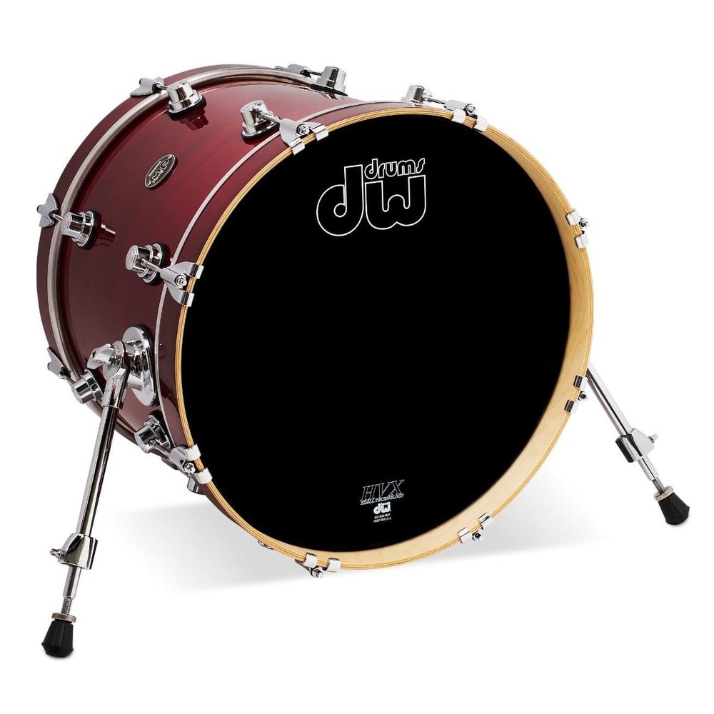 DW Performance Bass Drum 18x14 Cherry Stain