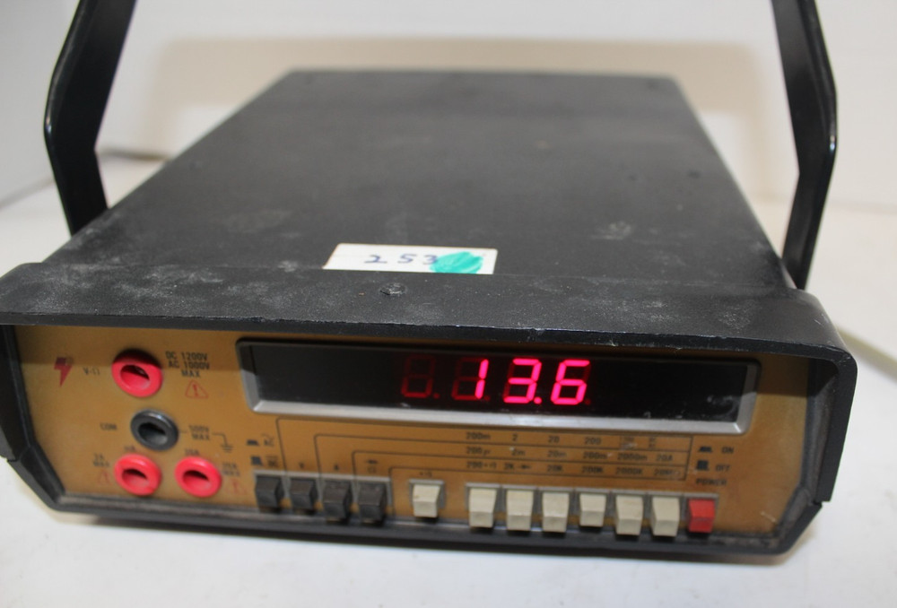 BK Precision Benchtop Digital Multimeter Model 2831A Backlit Display-Tested