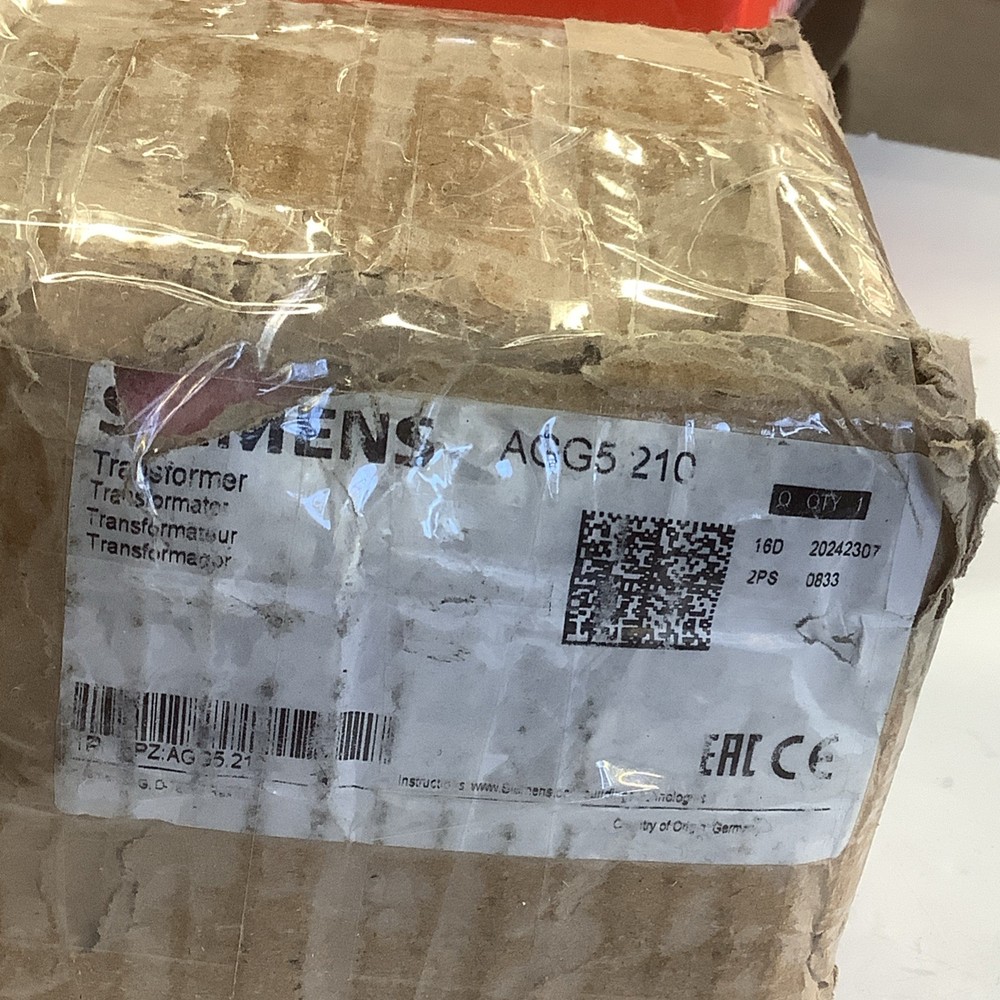 Siemens AGG5.210 Main Transformer For LMV5 System