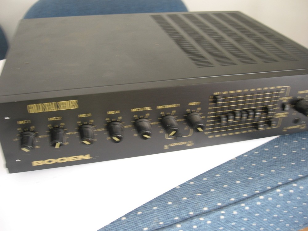 Bogen GS-250D Gold Seal 250W Equalizer Amplifier