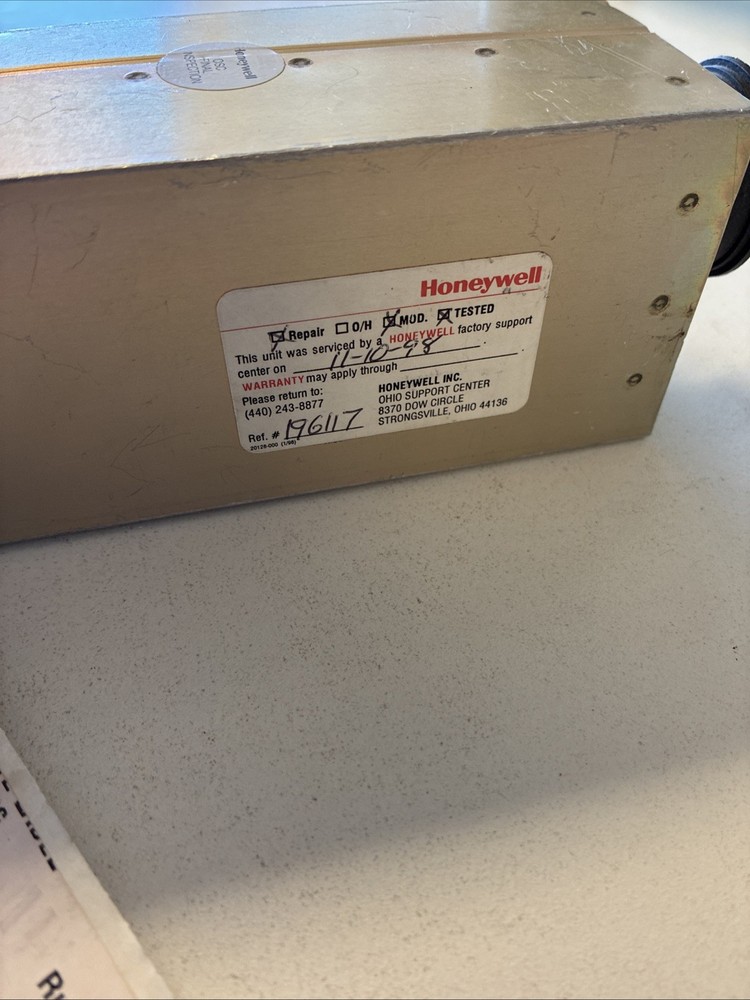 Honeywell Control Head P/N 7513000-802