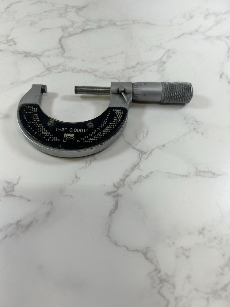 NSK Micrometer 1-2" .0001" Made in Japan