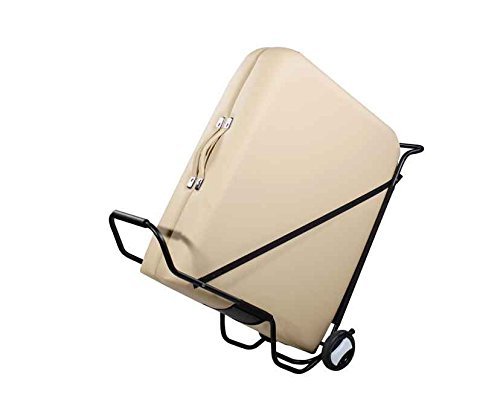Master Massage Universal Trolley Rolling Wheels Fold Dolly Table Cart Carrier