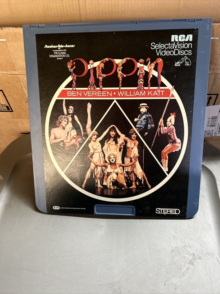 Pippin RCA Ben Vereen William Kat SelectaVision - CED VideoDisc