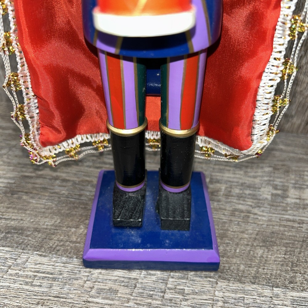 12 Inch Purple Nutcracker Playing Drum Made In China