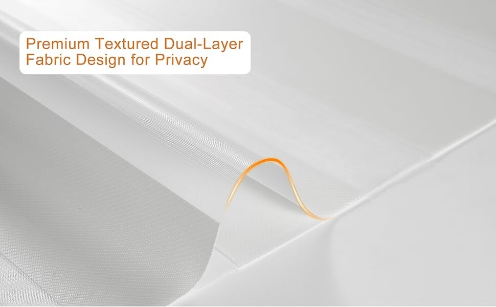 Custom Cordless Zebra Blinds for Windows Free-Stop Roller Windows Shades White