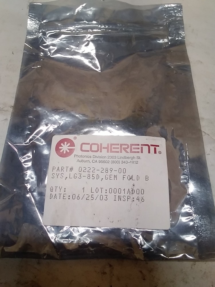 PARTS Coherent 0222-289-00
