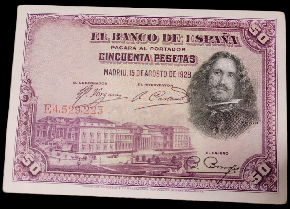 50 Pesetas Billet
