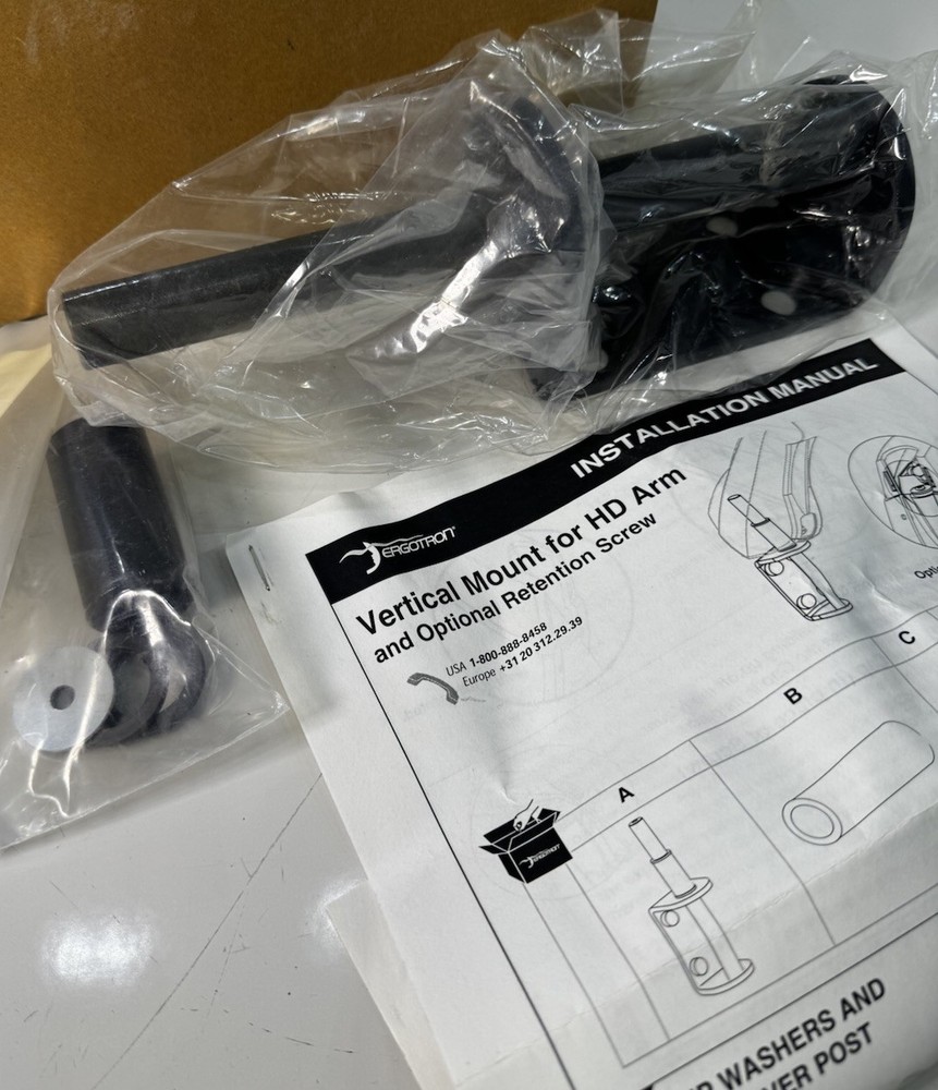 ERGOTRON 60-378-200 MOUNTING KIT BASE VERTICAL LIFT