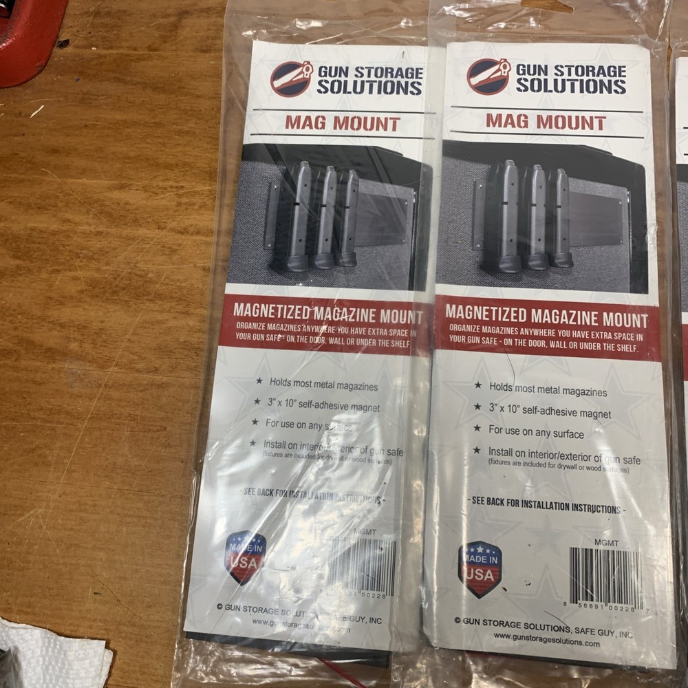 4 Gun Storage Solutions Magazine Mount Magnetized Magazine Mount