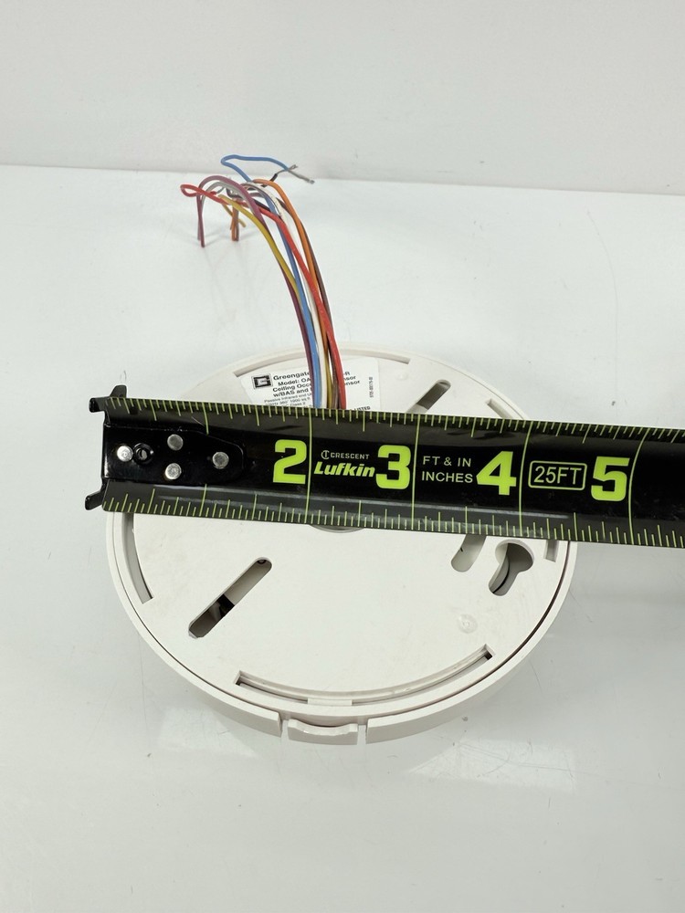 Cooper Greengate OAC-DT-1000-R Dual-Tech Ceiling Occupancy Sensor 1000 sq ft