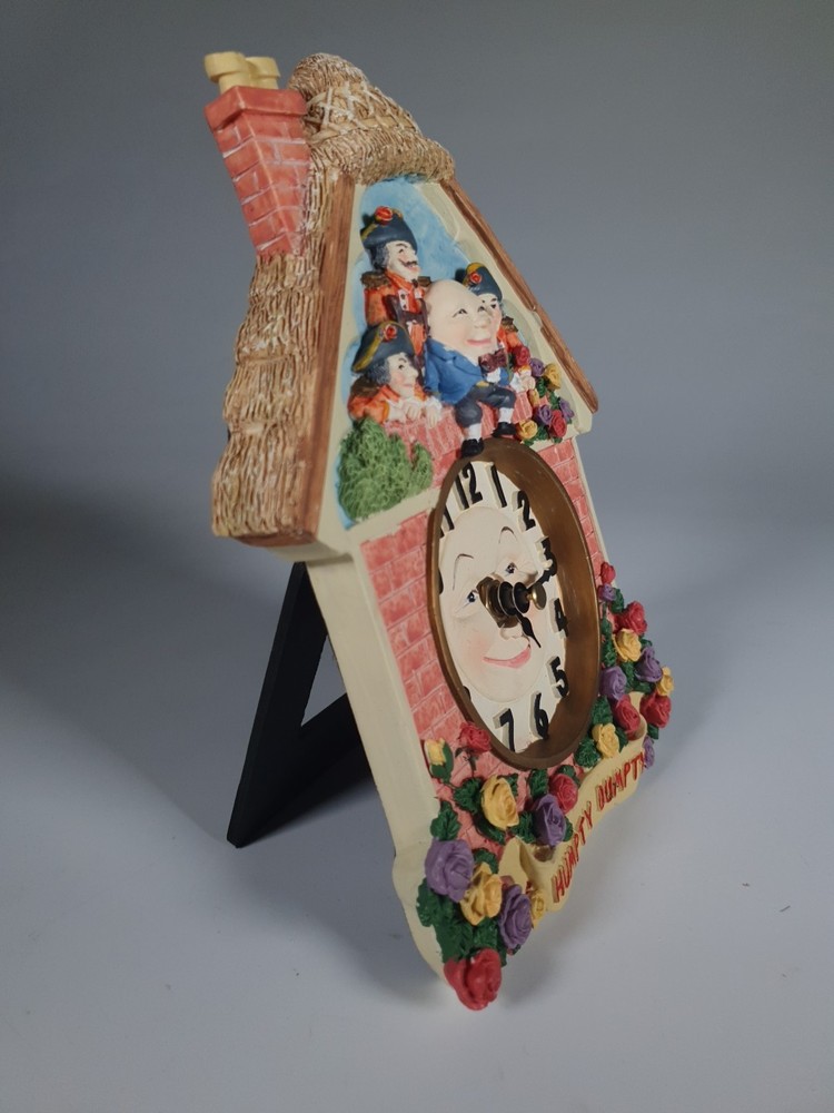 Humpty Dumpty Vintage Clock with Quartz Movement