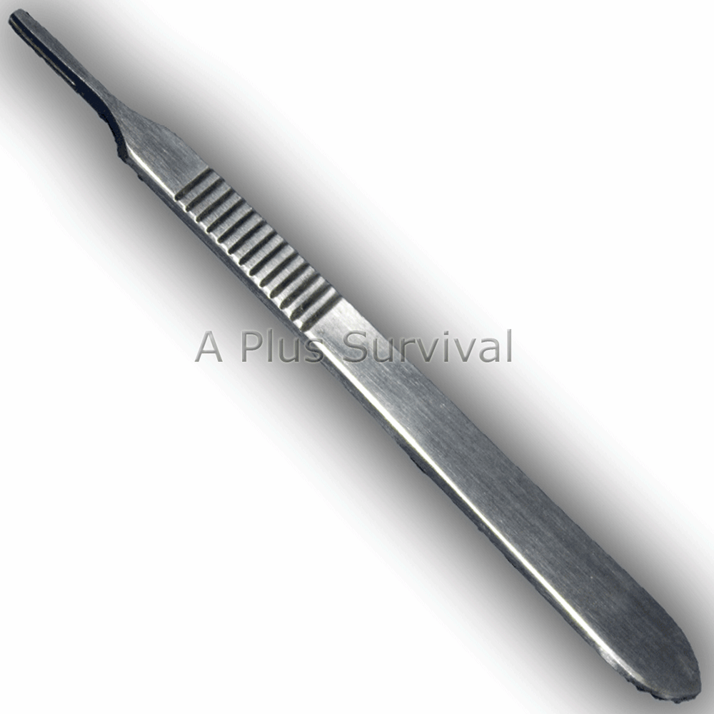 2 Pack Scalpel Blade Handle #3 First Aid Emergency Kits Crafts Precision Cutting