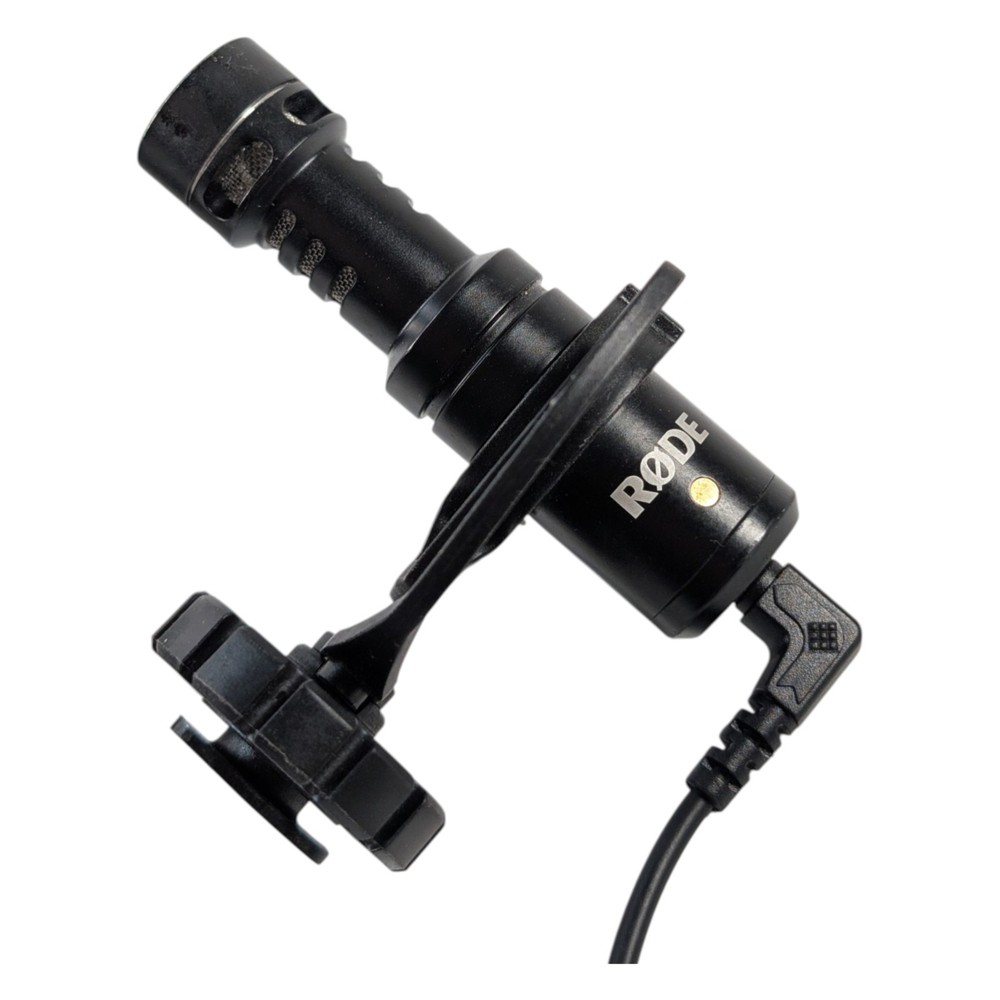Rode VideoMicro UltraCompact Camera-mount Microphone W/ Furry Windshield